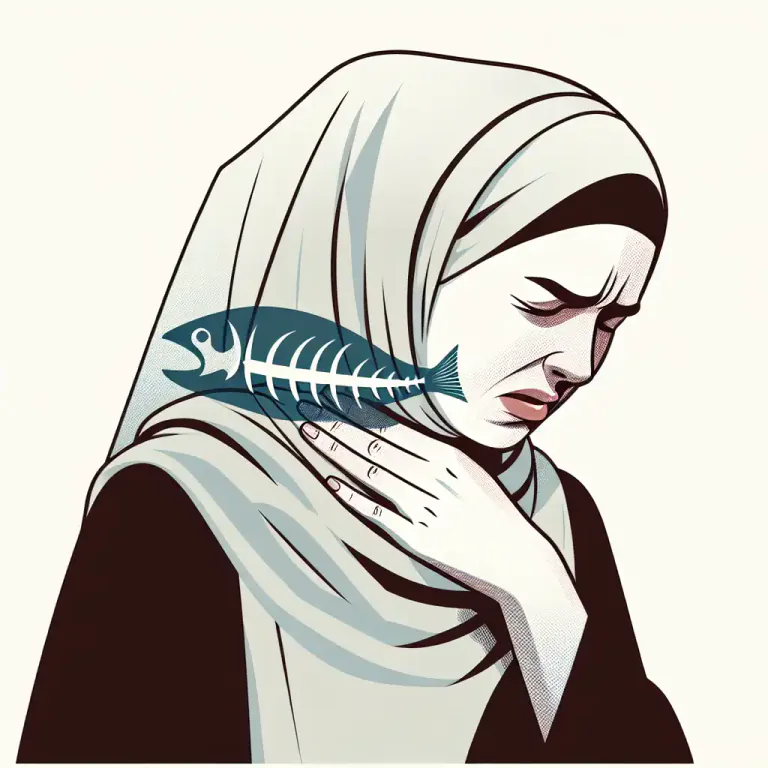 Visual representation of "lodge" - To become stuck or embedded in something