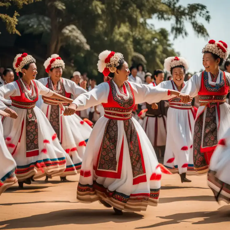 Visual representation of "traditional" - Related to a specific culture's long-established habits or customs