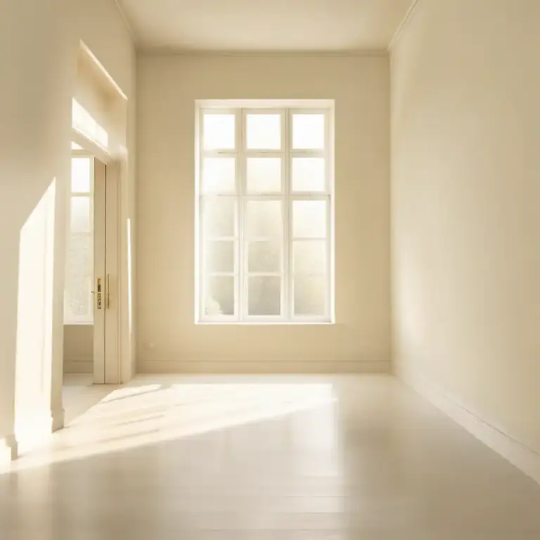 Visual representation of "creamy" - Of a color similar to fresh cream