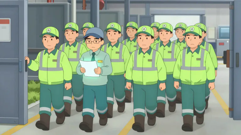 Visual representation of "conformity" - The act of following rules or standards