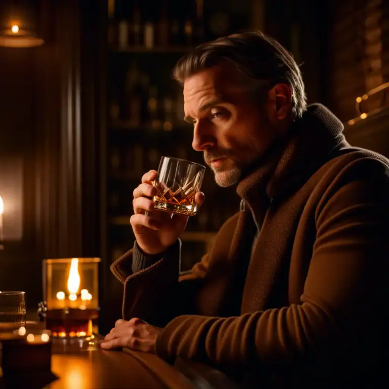 Visual representation of "nip" - A small drink of alcohol, especially spirits