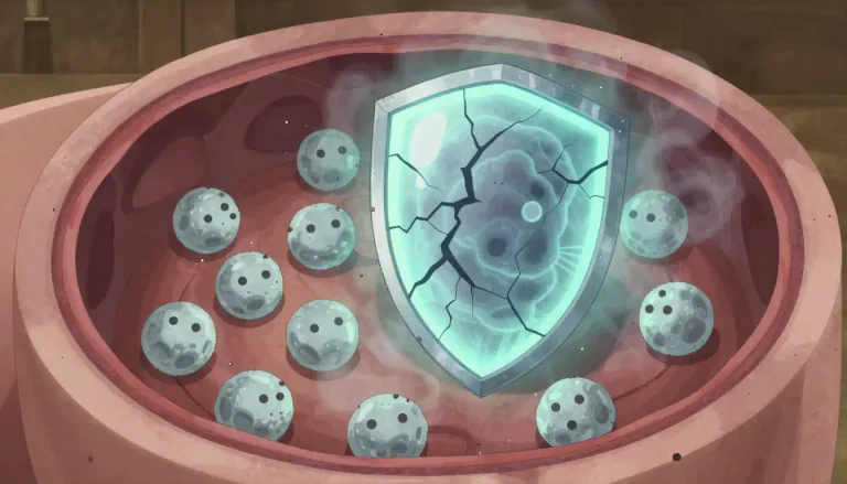 Visual representation of "immunosuppressive" - Describing substances that weaken the immune system.