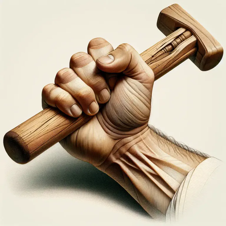 Visual representation of "fasten" - To make a firm grip