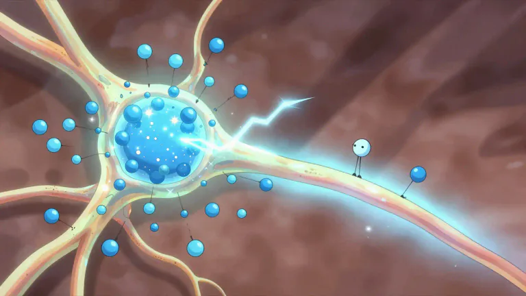 Visual representation of "cholinesterase" - Cholinesterase is an enzyme that helps to break down a substance called acetylcholine, which is important for nerve communication in the body.