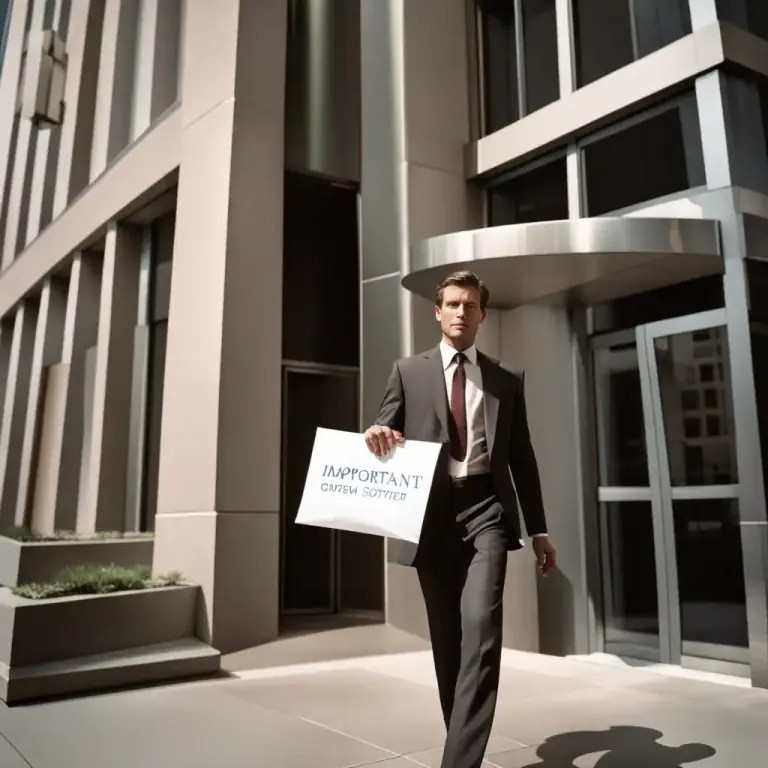 Visual representation of "errand" - A job given to a person by someone in authority