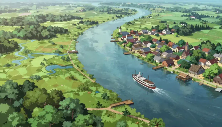 Visual representation of "mississippi" - A state in the southern United States known for its rich history and as a part of the Mississippi River basin.