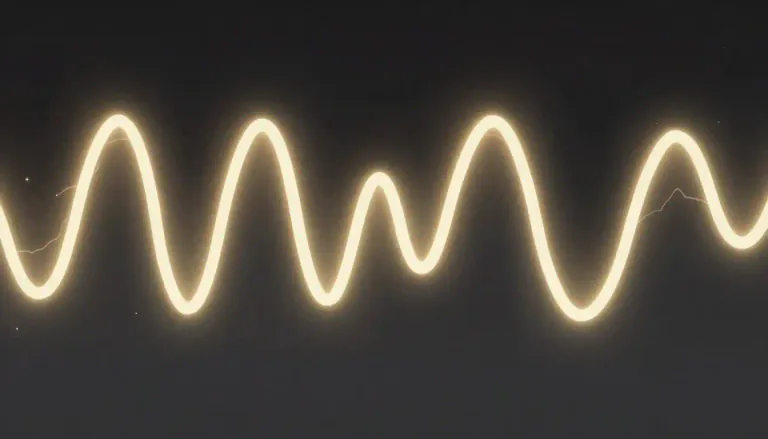 Visual representation of "sinusoidal" - Relating to or having the shape or characteristics of a sine wave.
