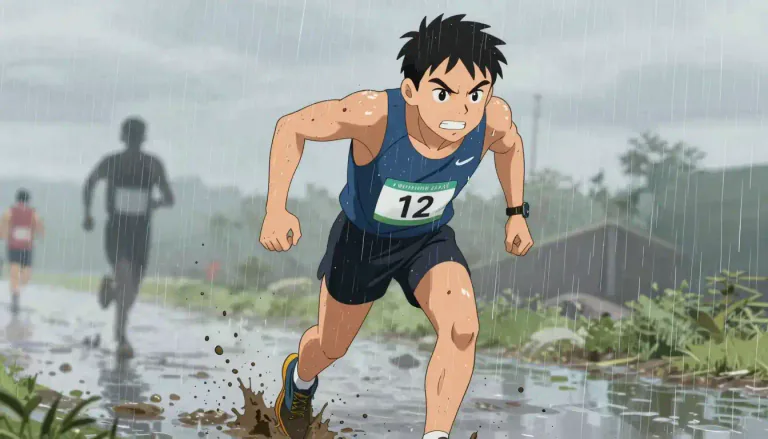 Visual representation of "trouper" - A person who shows great determination and resilience, especially in challenging situations.