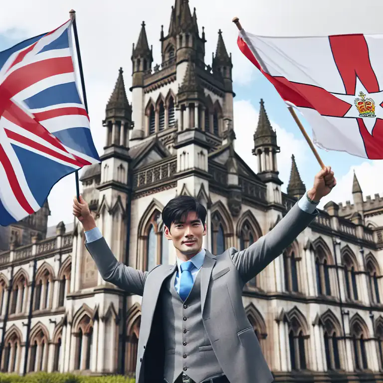 Visual representation of "unionist" - A person who supports political union, especially one who supports the union of Northern Ireland with the United Kingdom