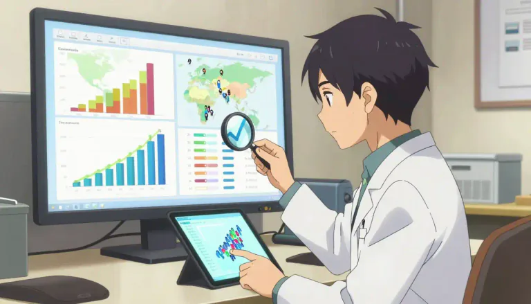 Visual representation of "demographer" - A demographer is a person who studies population statistics and dynamics.