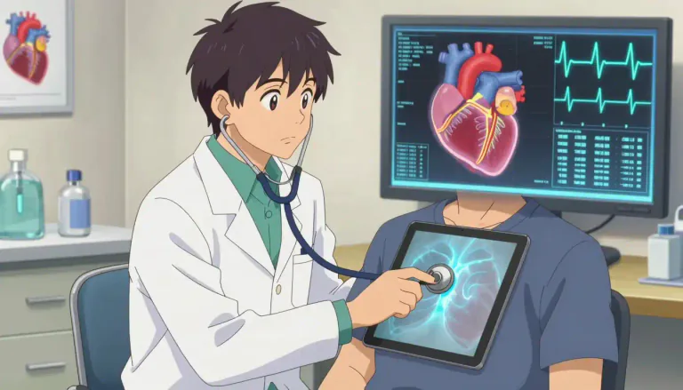 Visual representation of "cardiologist" - A doctor who specializes in the diagnosis and treatment of heart disorders.