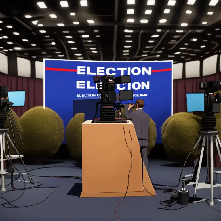 Visual representation of "coverage" - The reporting of a particular important event or subject.