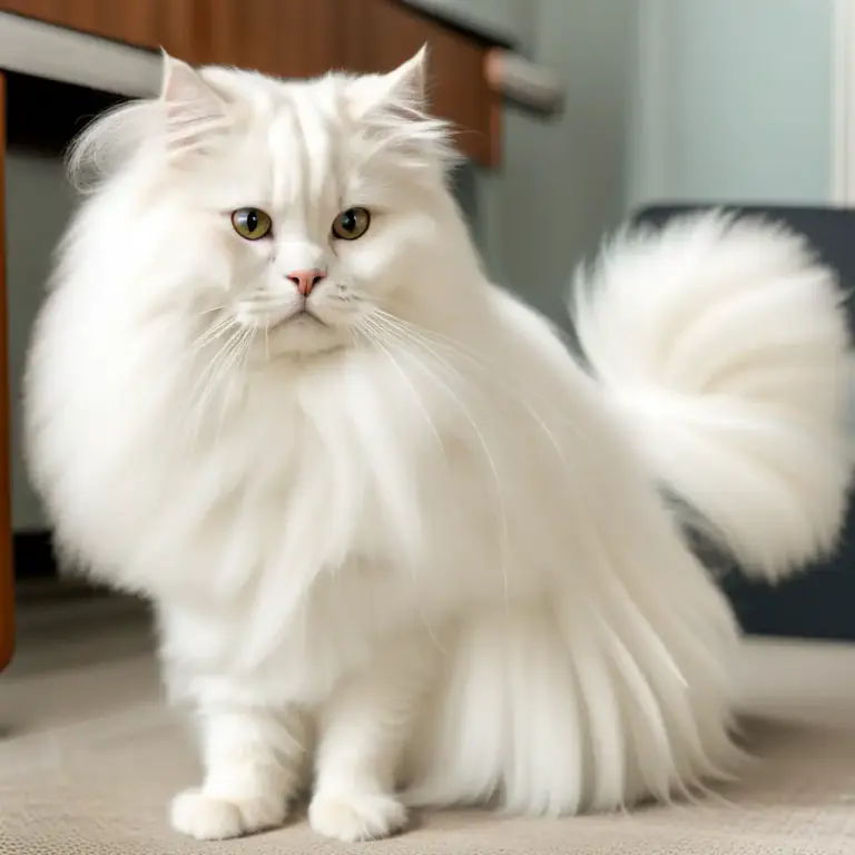 Visual representation of "persian" - A long-haired breed of cat