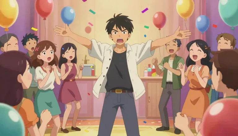 Visual representation of "buster" - A person who breaks up something, like a party or group