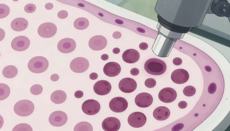 Visual representation of "dysplastic" - Relating to abnormal growth and development of cells or tissues.