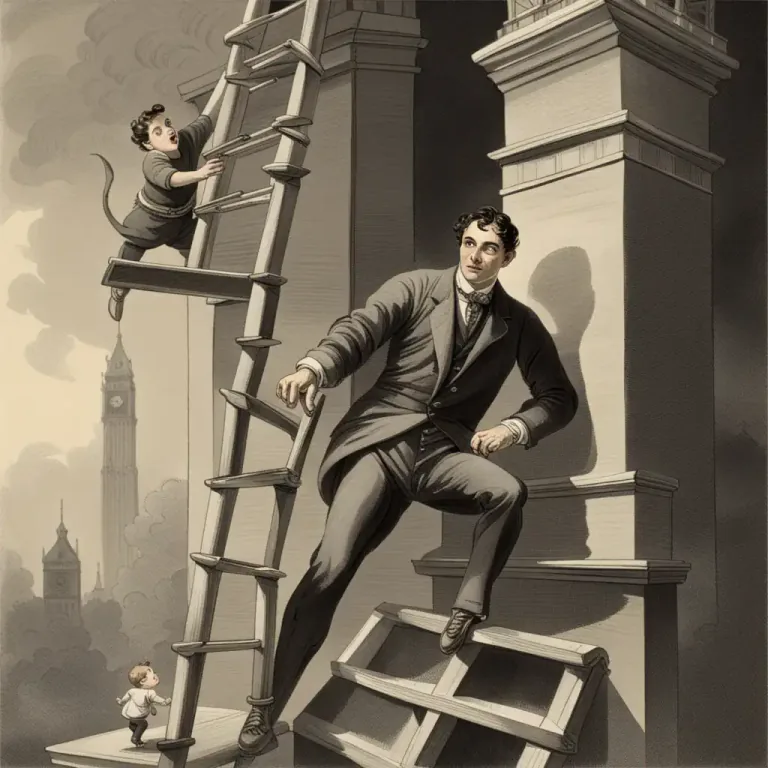 Visual representation of "the devil looks after his own" - People who do bad things often seem to benefit from their actions.