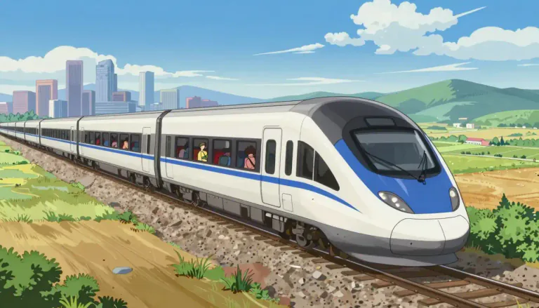 Visual representation of "amtrak" - A service that provides intercity passenger train services in the United States.
