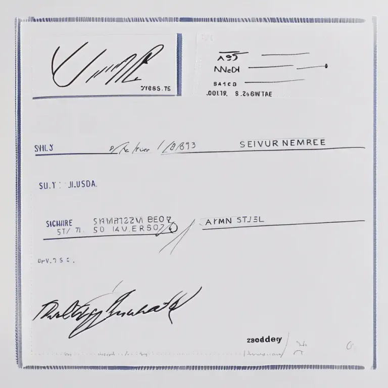 Visual representation of "endorse" - To write your name on the back of a cheque or other document to make it legal