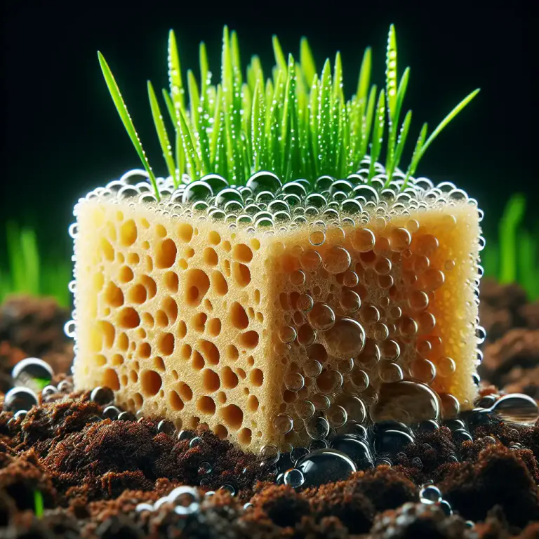 Visual representation of "spongy" - When a substance is full of holes.