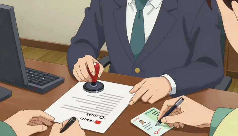 Visual representation of "notary" - A person whose job is to make sure that documents are legally correct, especially one who can witness signatures