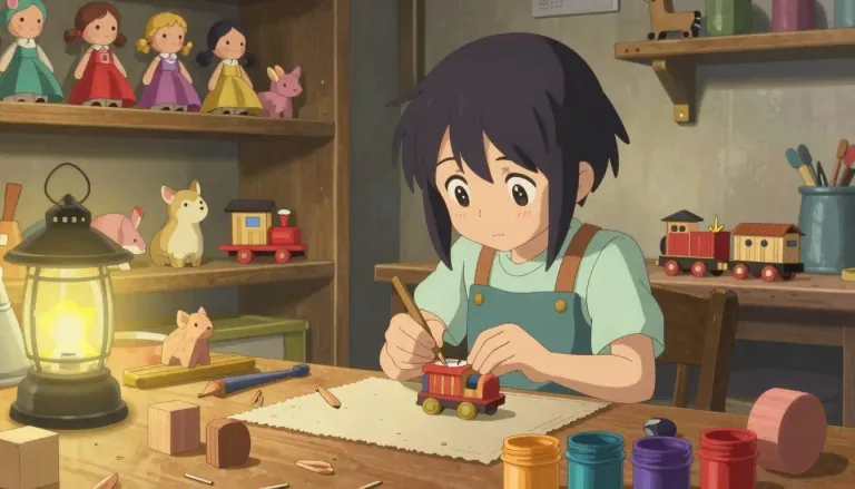 Visual representation of "toymaker" - A person or business that makes toys, typically for children.