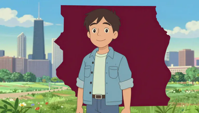 Visual representation of "illinoisan" - A person who lives in or is from Illinois, a state in the United States.
