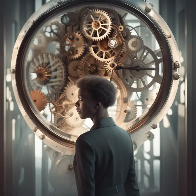 Visual representation of "what makes somebody tick" - To understand what motivates, interests, or drives a person