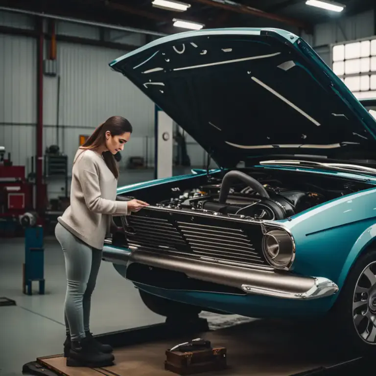 Visual representation of "cowl" - A part of a vehicle (like a car) that covers the engine