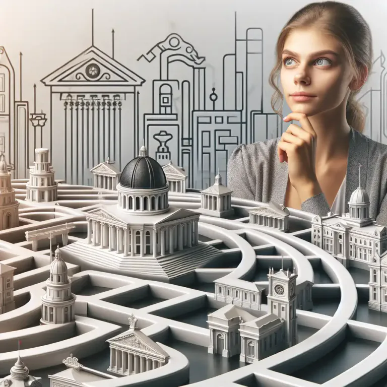 Visual representation of "terrain" - the features or characteristics of a particular field, sphere, or domain