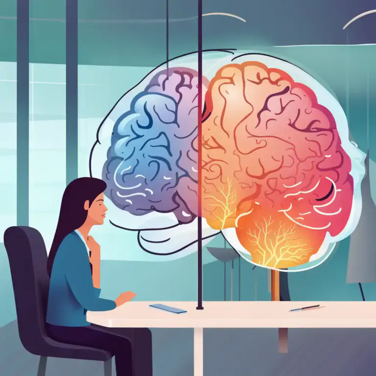 Visual representation of "introspection" - In psychology, the process of directly looking at one's own mental and emotional processes