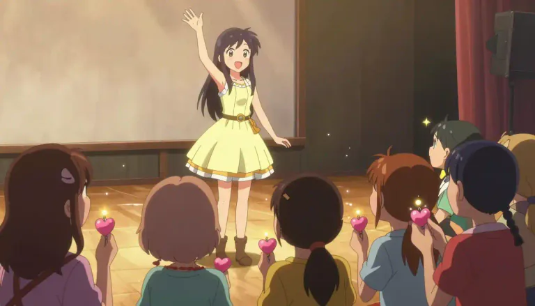 Visual representation of "idol" - A person or thing that is greatly admired, loved, or revered