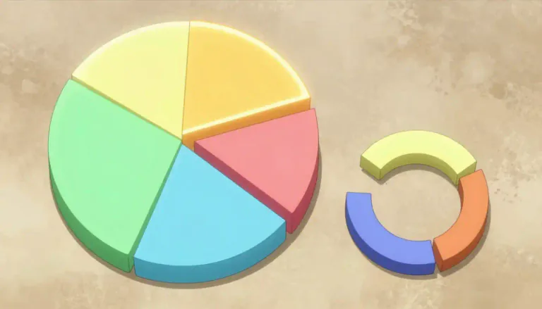 Visual representation of "percentage" - Part of a total amount, expressed in hundreds.