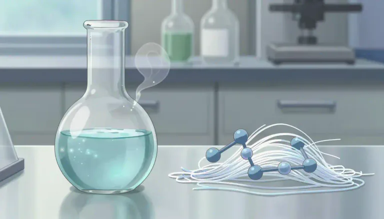 Visual representation of "acrylonitrile" - Acrylonitrile is a colorless liquid with a distinctive odor that is used as a monomer in the production of synthetic fibers and resins.