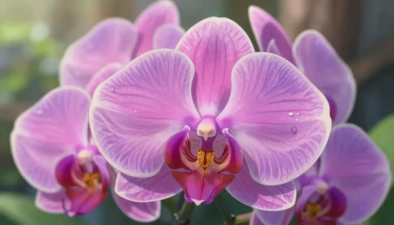 Visual representation of "orchid" - A plant with complex flowers that are often colourful or fragrant