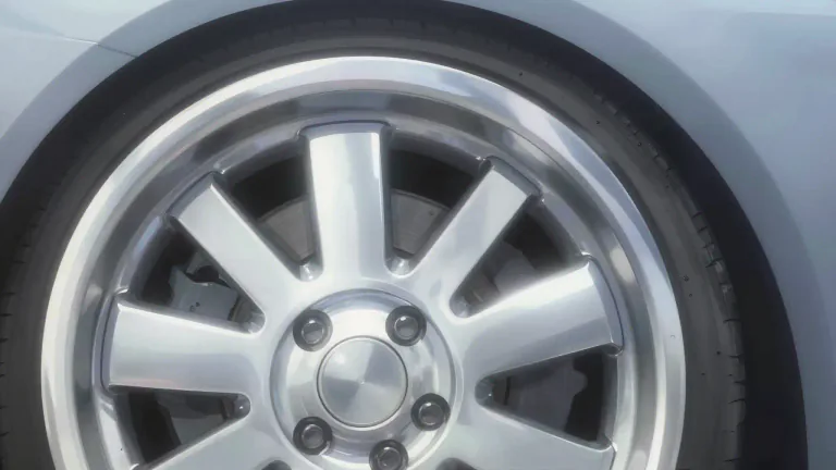 Visual representation of "chrome" - a shiny metal used to coat other metals