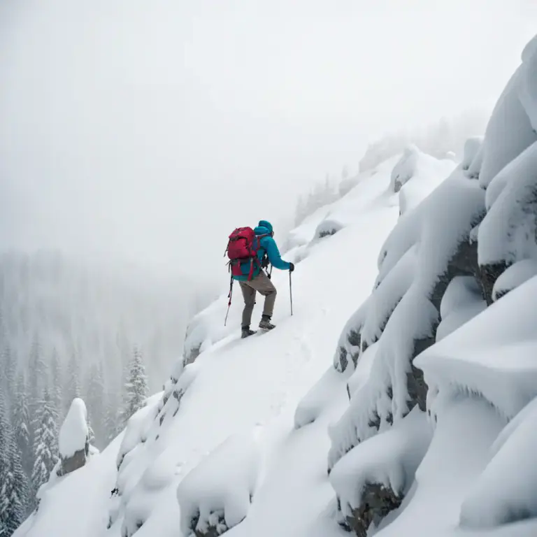Visual representation of "rigour" - The severity or harshness of conditions
