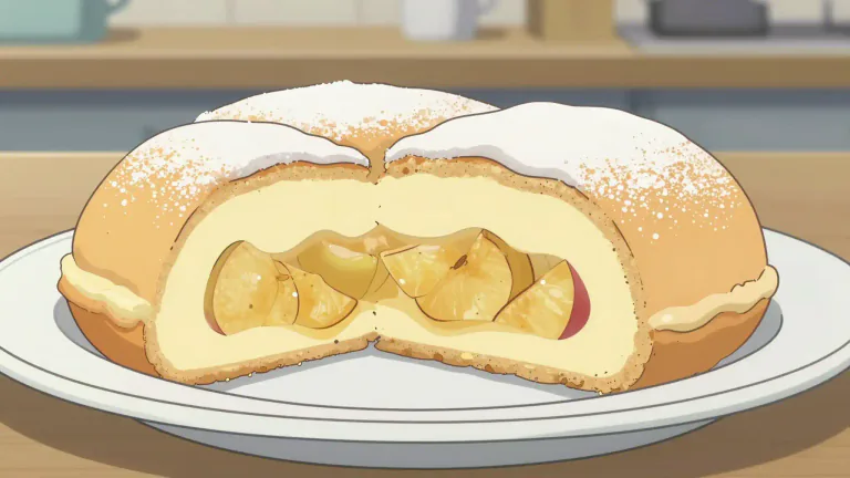 Visual representation of "charlotte" - A dessert made of stewed fruit or mousse with a casing or covering of bread, sponge cake, ladyfingers, or breadcrumbs.