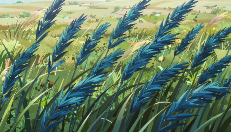 Visual representation of "bluestem" - A type of grass characterized by its blue-green stems, commonly found in North America.