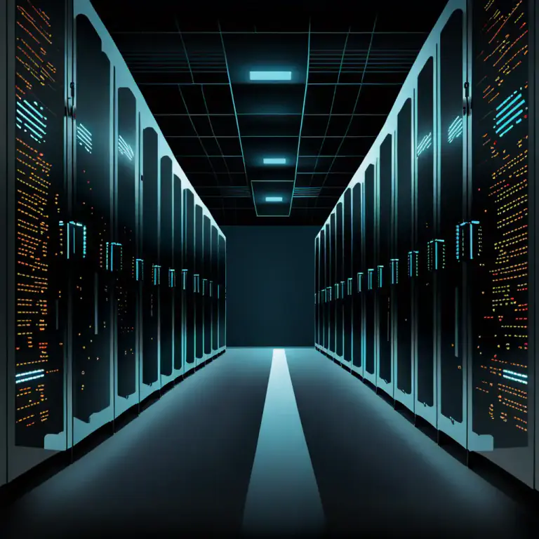 Visual representation of "repository" - In computing, a central location where data is stored and managed.