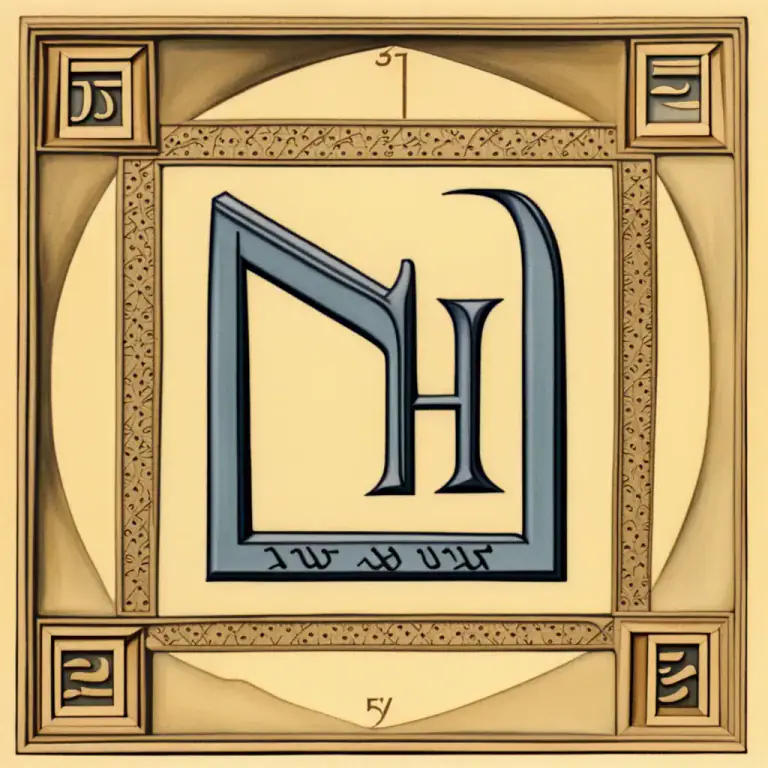 Visual representation of "nun" - In the Hebrew alphabet, Nun is the fourteenth letter.