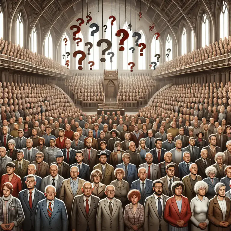 Visual representation of "legion" - Large in number.