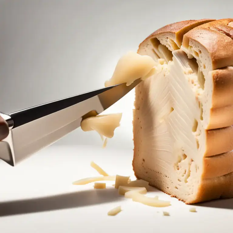 Visual representation of "slice" - Cut something or a piece of something with a sharp instrument, typically in a single clean movement