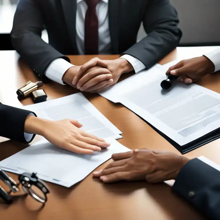 Visual representation of "engage" - to hire someone and make them promise to work for you.