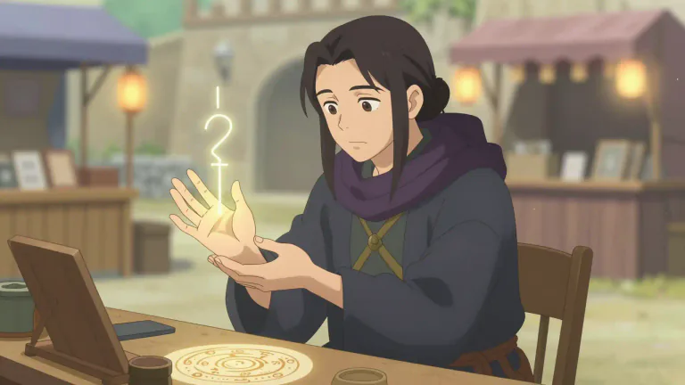Visual representation of "chiromancer" - A person who tells fortunes by reading the lines and marks on a person's hand, also known as palm reading.