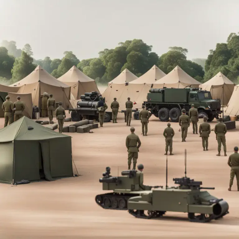 Visual representation of "defender" - A type of military equipment or vehicle used in defense