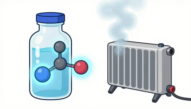 Visual representation of "glycol" - A type of organic compound that has two hydroxyl functional groups (-OH), often used in antifreeze and as a solvent.