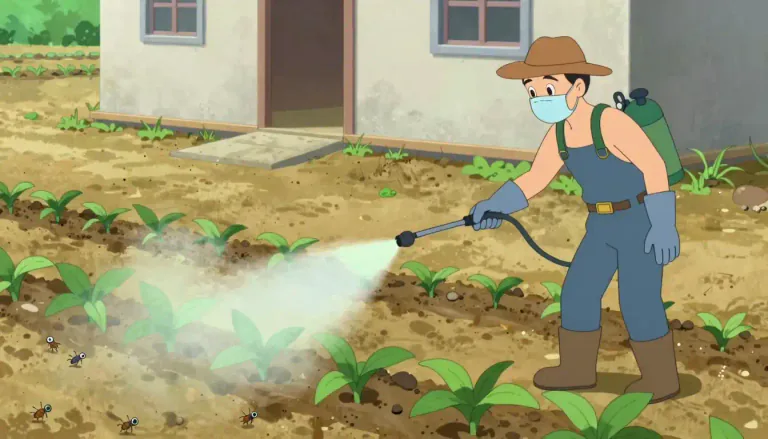 Visual representation of "chlordane" - Chlordane is a synthetic chemical used primarily as an insecticide on agricultural crops and for pest control in buildings.