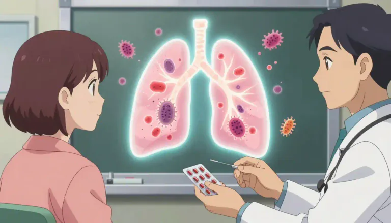 Visual representation of "rifampicin" - A medication used to treat bacterial infections, particularly tuberculosis, by preventing the growth of bacteria.