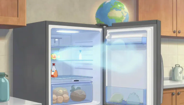 Visual representation of "hydrofluorocarbon" - Hydrofluorocarbon is a type of chemical that is used as a refrigerant, aerosol propellant, and in making foam products, but it can contribute to global warming.