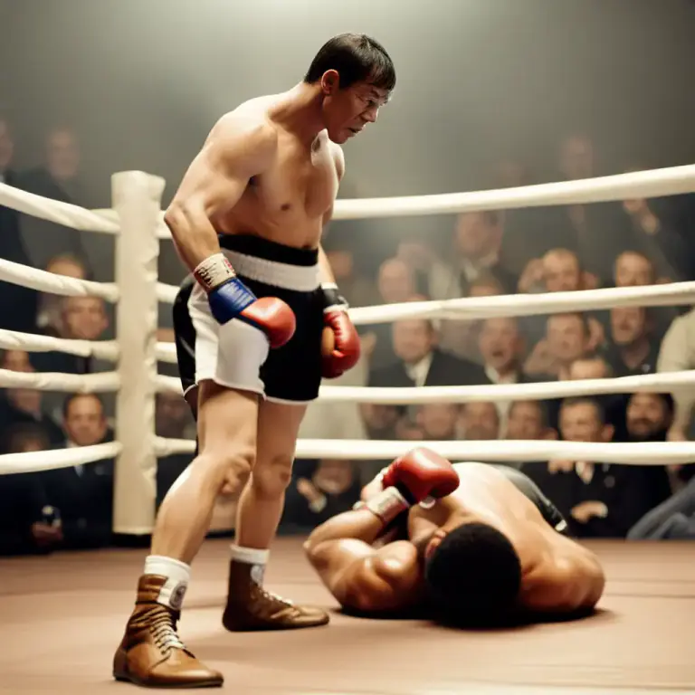 Visual representation of "tap out" - Admitting defeat, to stop fighting or competing because you know that you cannot win